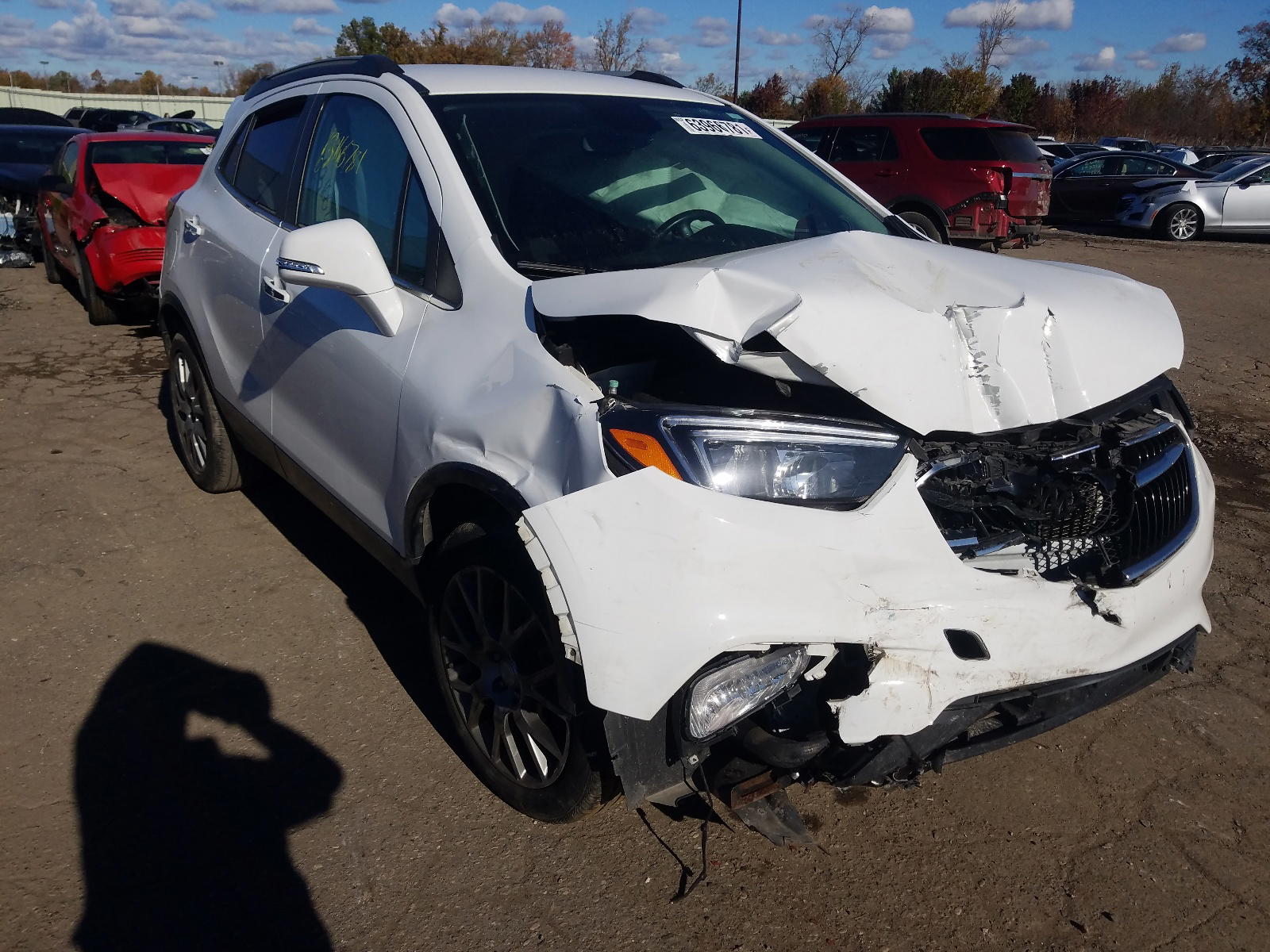 BUICK ENCORE SPO 2018 with VIN KL4CJ1SB3JB602860 - Photo from auction