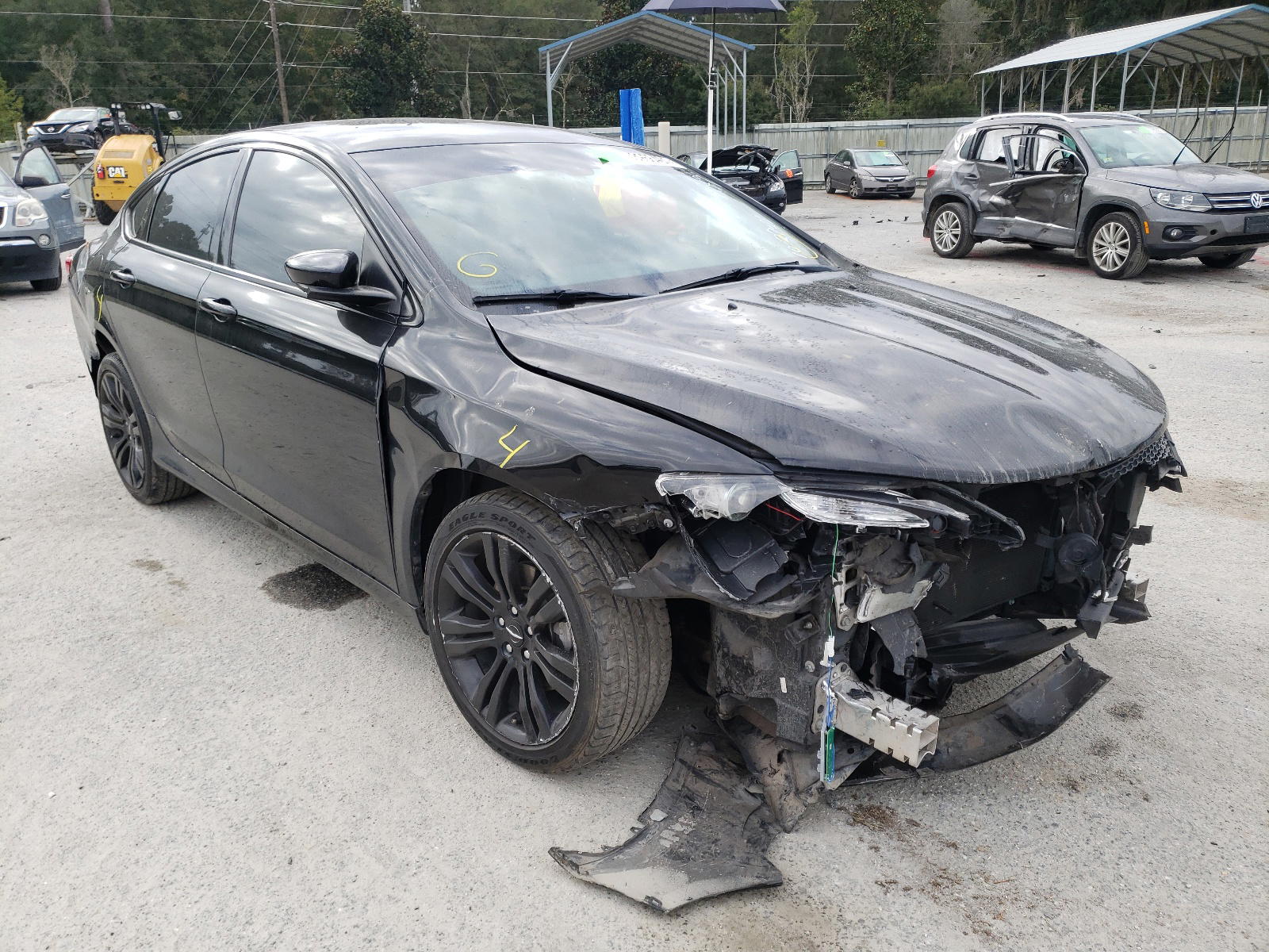 CHRYSLER 200 LX 2017 with VIN 1C3CCCFB3HN504947 - Photo from auction