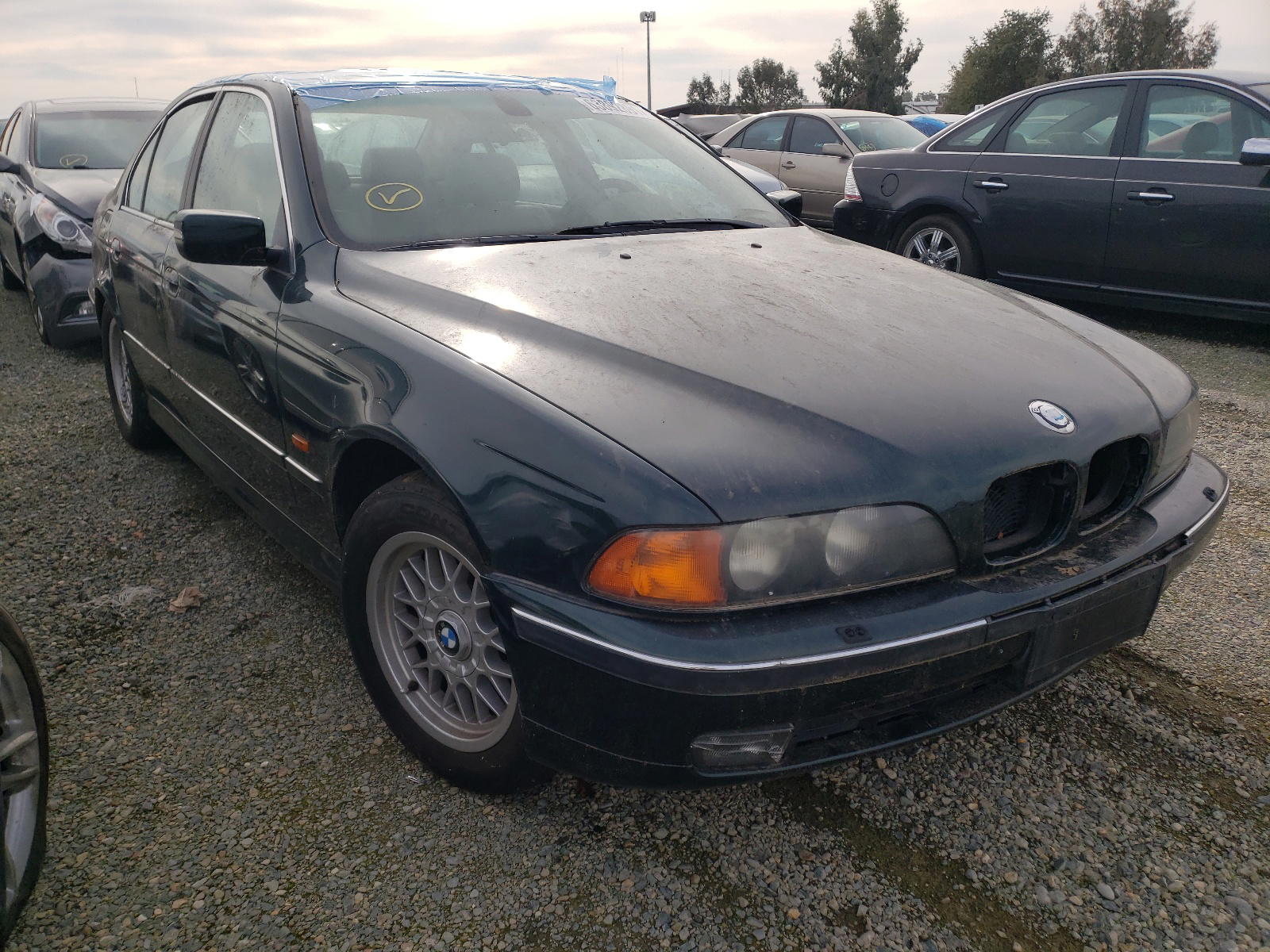 BMW 528 I AUTO 2000 with VIN WBADM6343YGU29155 - Photo from auction
