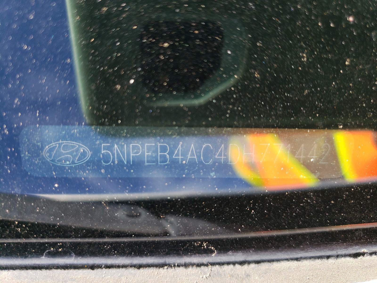 Photo 10 from auction – 2013 HYUNDAI SONATA GLS with VIN 5NPEB4AC4DH771442