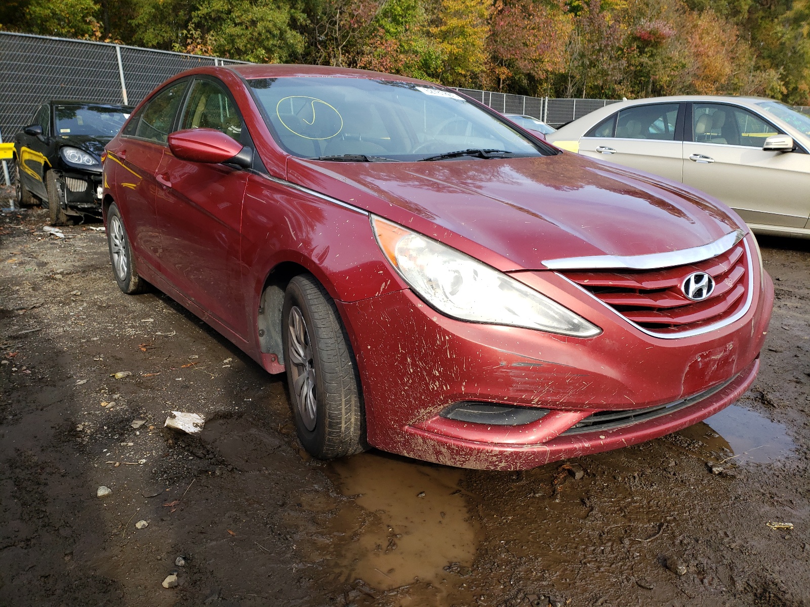 Photo 1 from auction – 2011 HYUNDAI SONATA GLS with VIN 5NPEB4AC0BH185303