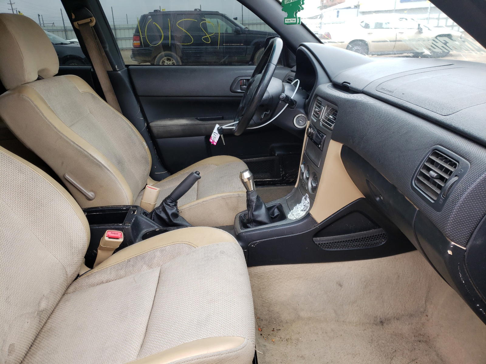 Photo 5 from auction – 2003 SUBARU FORESTER 2 with VIN JF1SG63663G725837