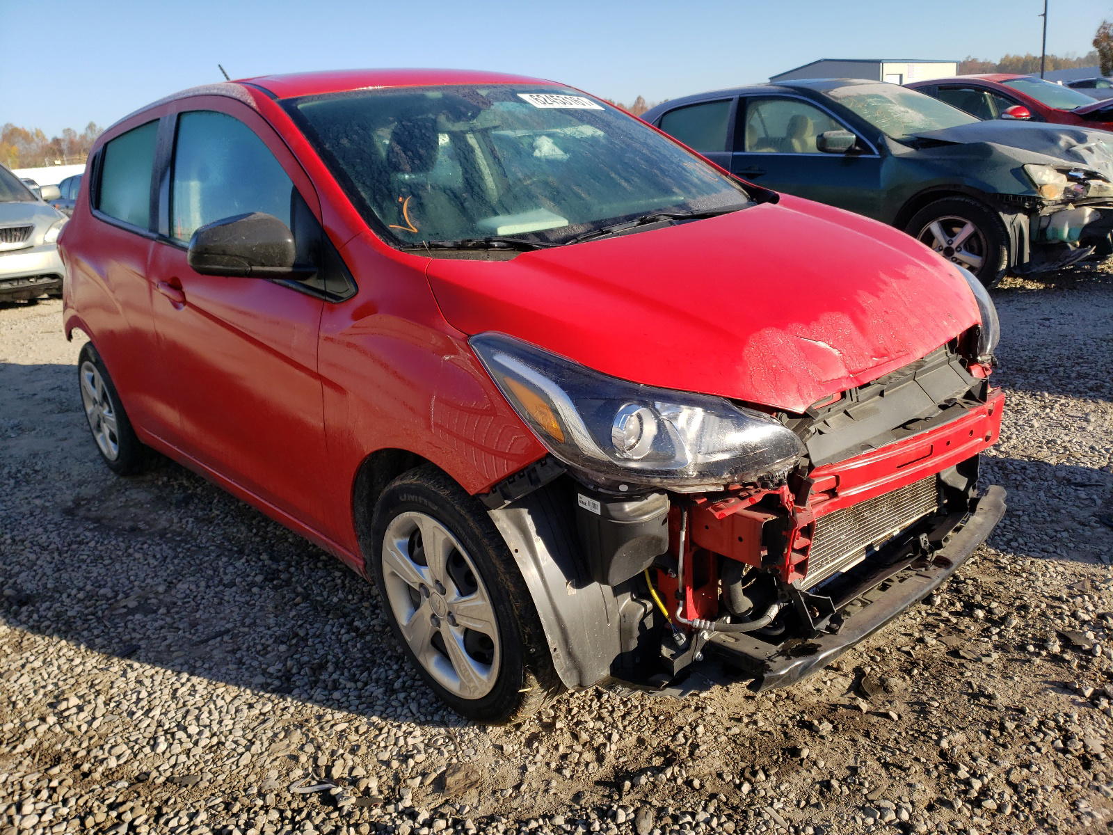 CHEVROLET SPARK LS 2020 with VIN KL8CB6SA4LC455879 - Photo from auction
