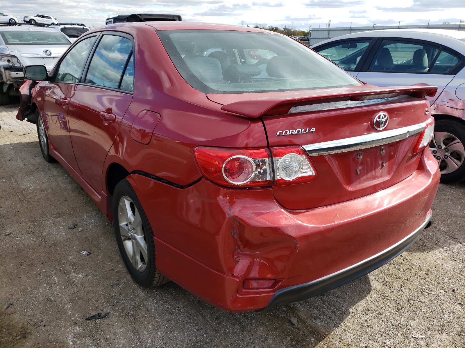 Photo 3 from auction – 2013 TOYOTA COROLLA BA with VIN 5YFBU4EE7DP161756