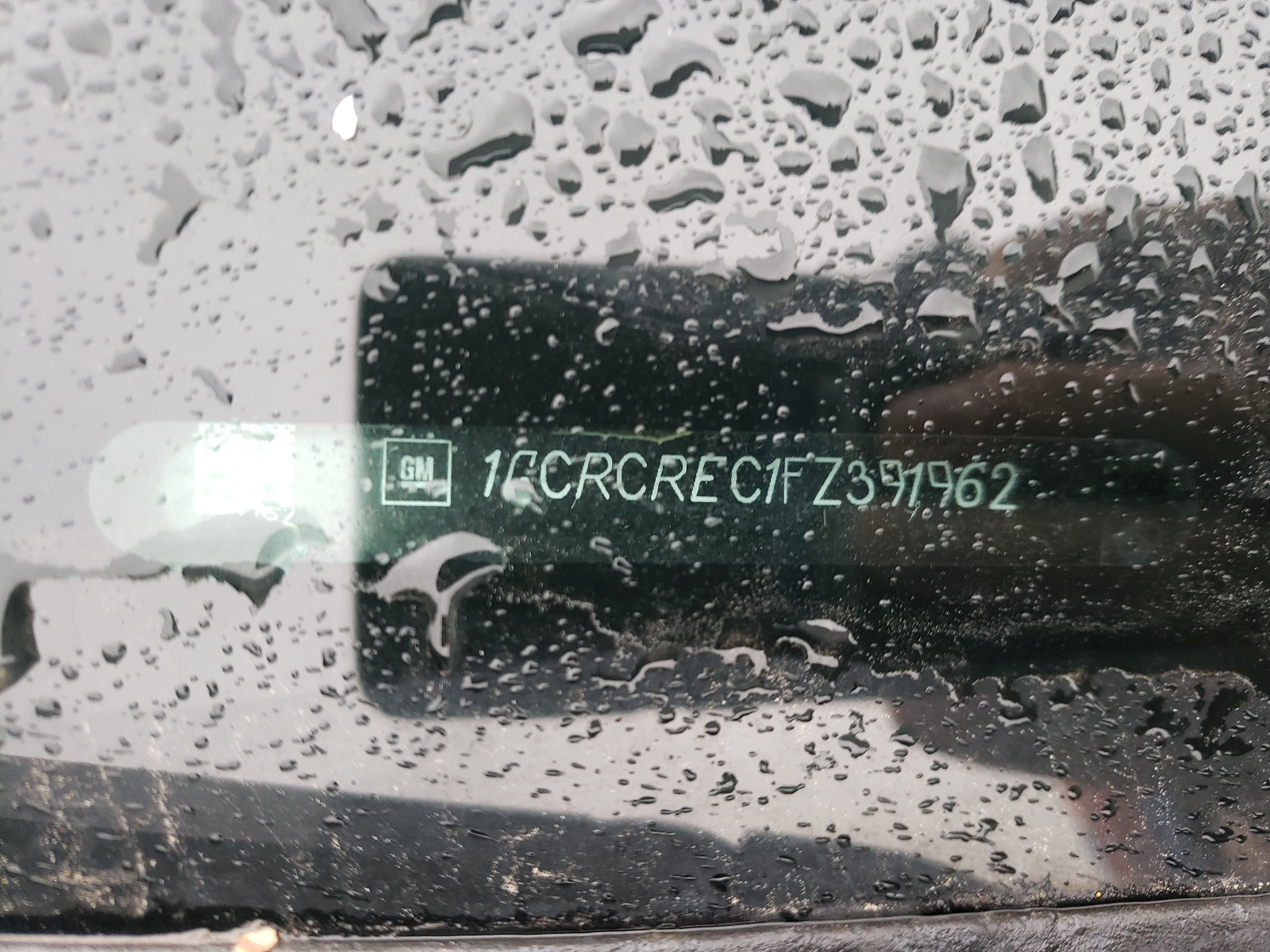 Photo 10 from auction – 2015 CHEVROLET SILVERADO with VIN 1GCRCREC1FZ391962