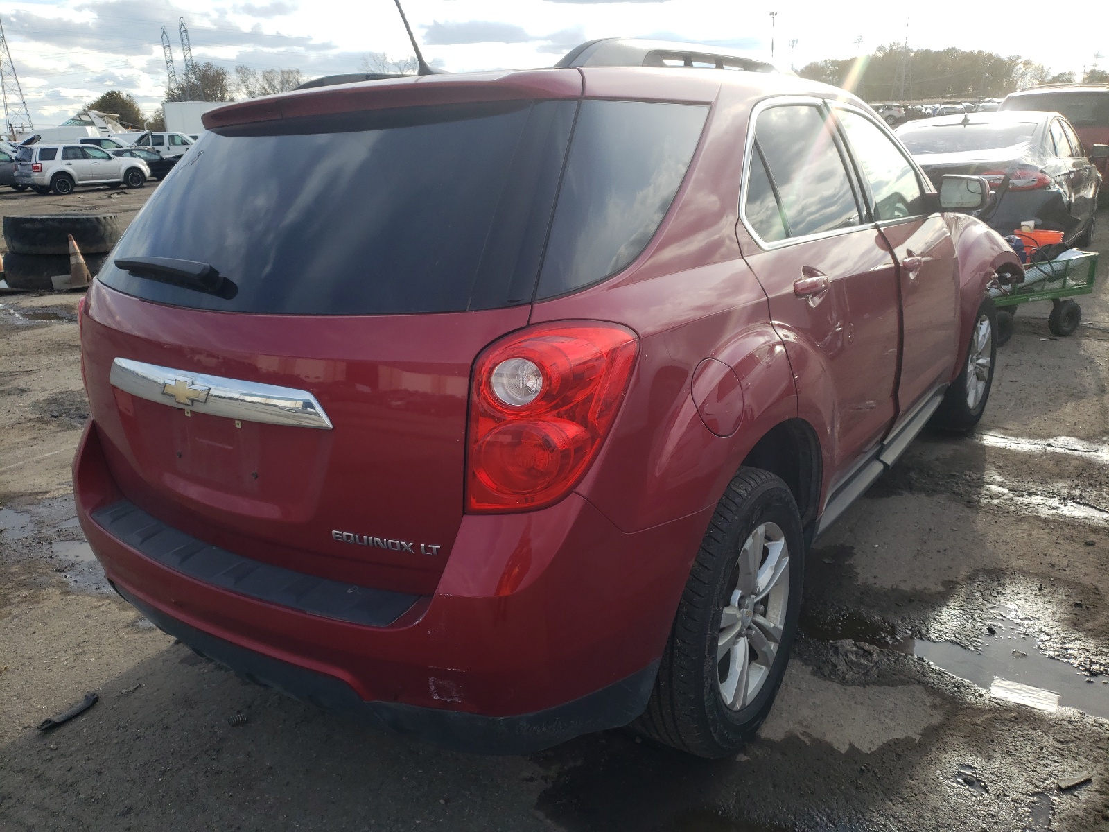 Photo 4 from auction – 2014 CHEVROLET EQUINOX LT with VIN 2GNALCEK5E6361320