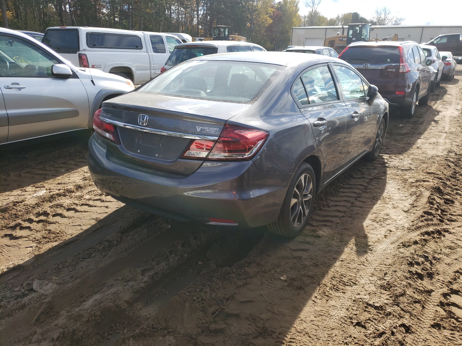 Photo 4 from auction – 2014 HONDA CIVIC EX with VIN 2HGFB2F81EH559977