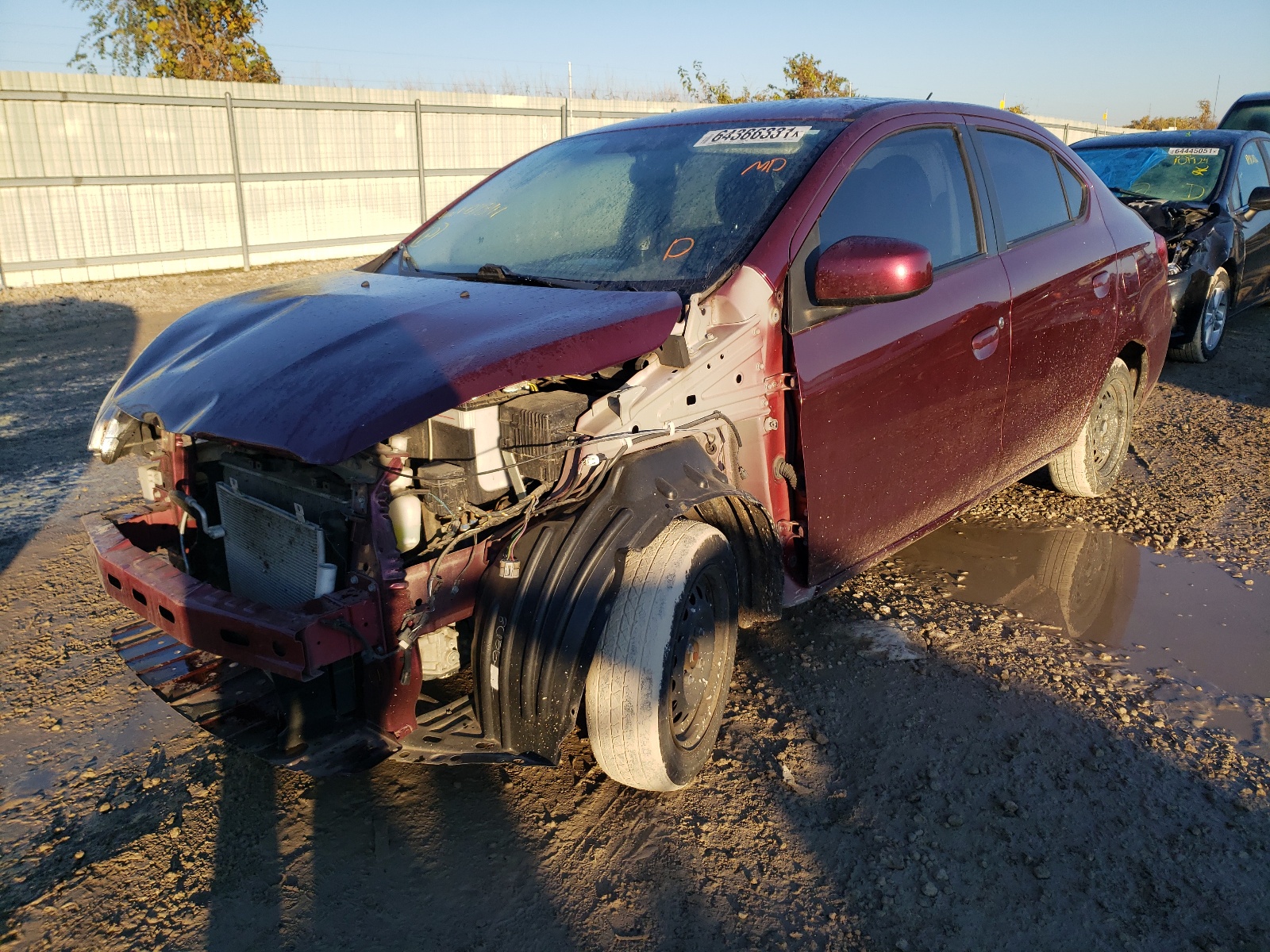 Photo 2 from auction – 2017 MITSUBISHI MIRAGE G4 with VIN ML32F3FJ0HHF07847