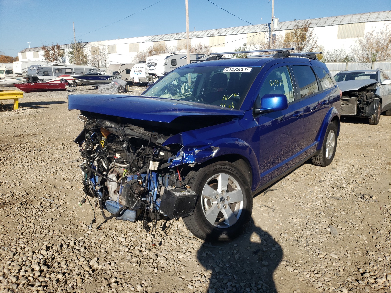 Photo 2 from auction – 2012 DODGE JOURNEY SX with VIN 3C4PDCBG1CT271039