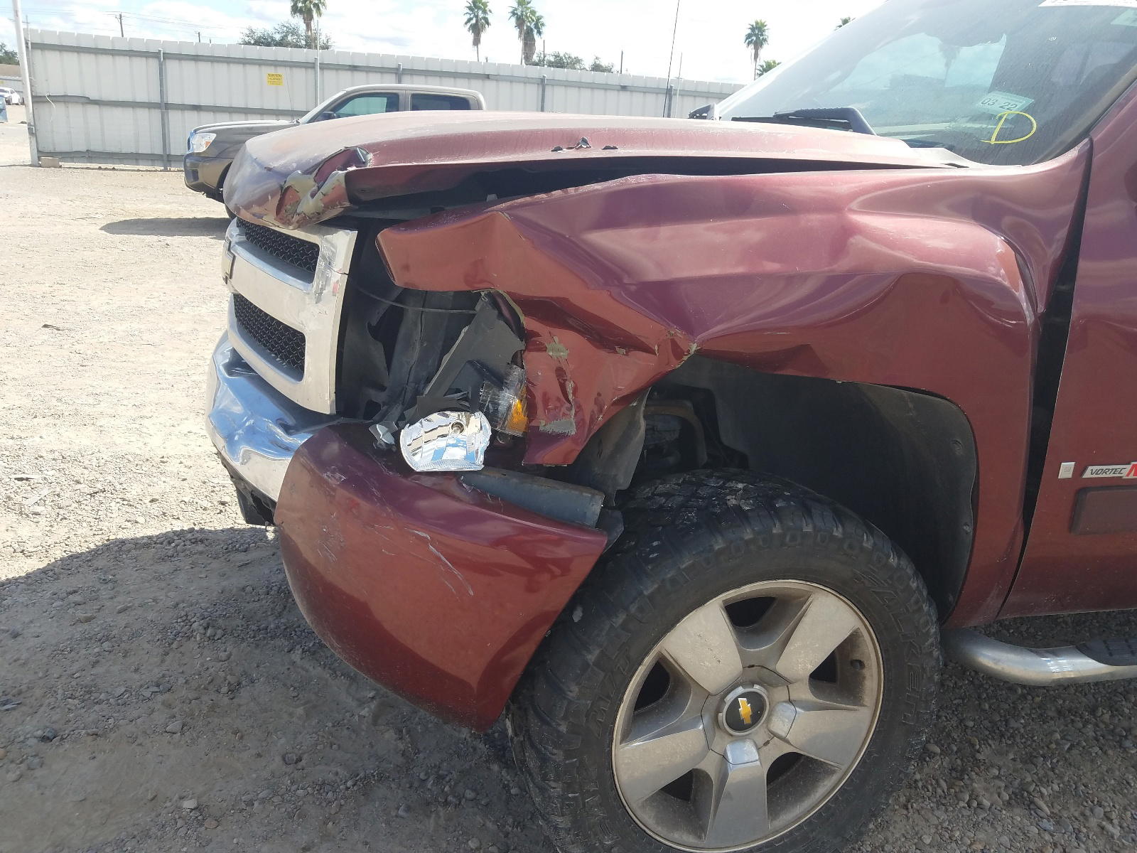 Photo 9 from auction – 2008 CHEVROLET SILVERADO with VIN 2GCEC13C381165792