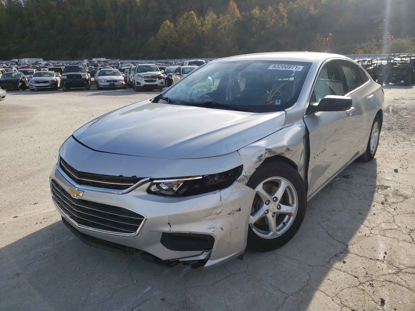 Photo 2 from auction – 2017 CHEVROLET MALIBU LS with VIN 1G1ZB5ST5HF257792