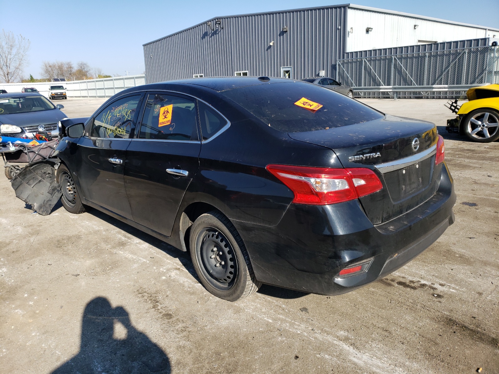 Photo 3 from auction – 2016 NISSAN SENTRA with VIN 3N1AB7AP3FY307246