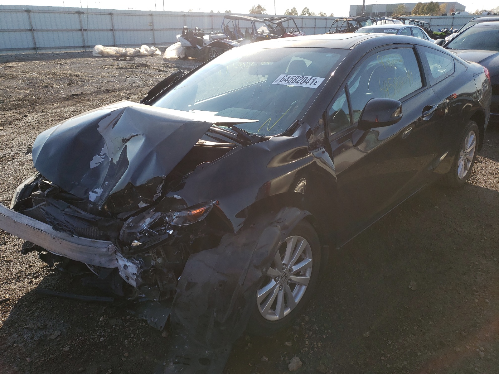 Photo 2 from auction – 2012 HONDA CIVIC EX with VIN 2HGFG3B81CH541652