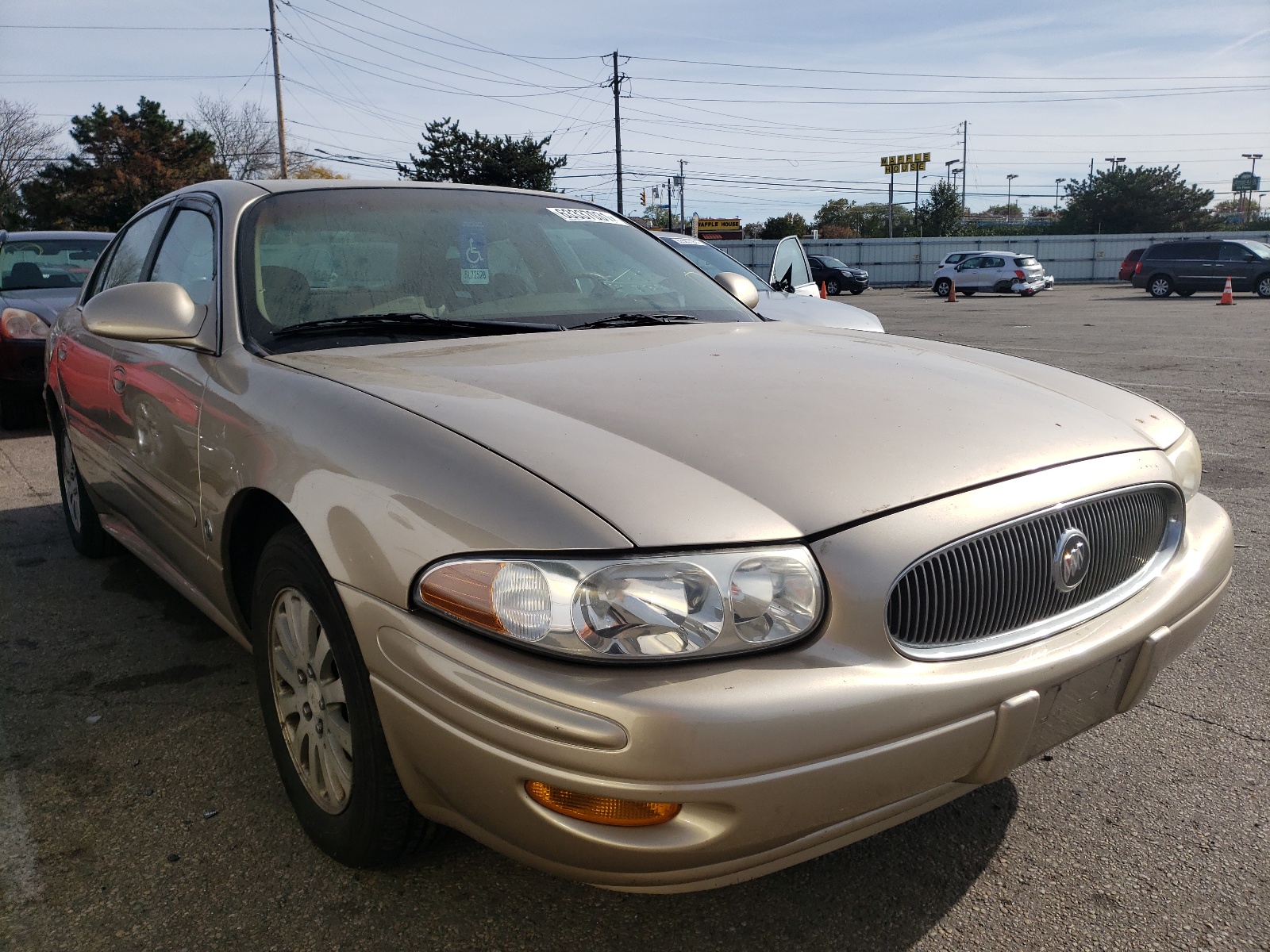BUICK LESABRE CU 2005 with VIN 1G4HP52KX5U166726 - Photo from auction