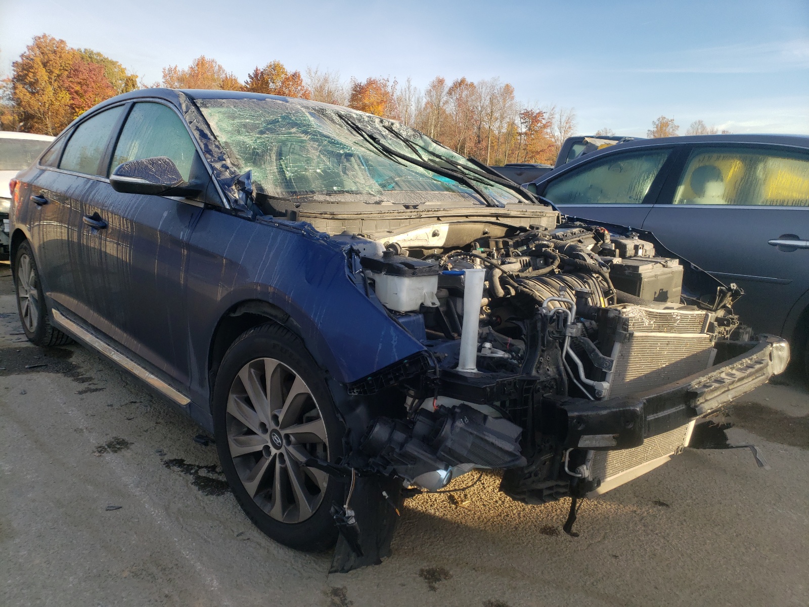 Photo 9 from auction – 2016 HYUNDAI SONATA SPO with VIN 5NPE34AF4GH435026