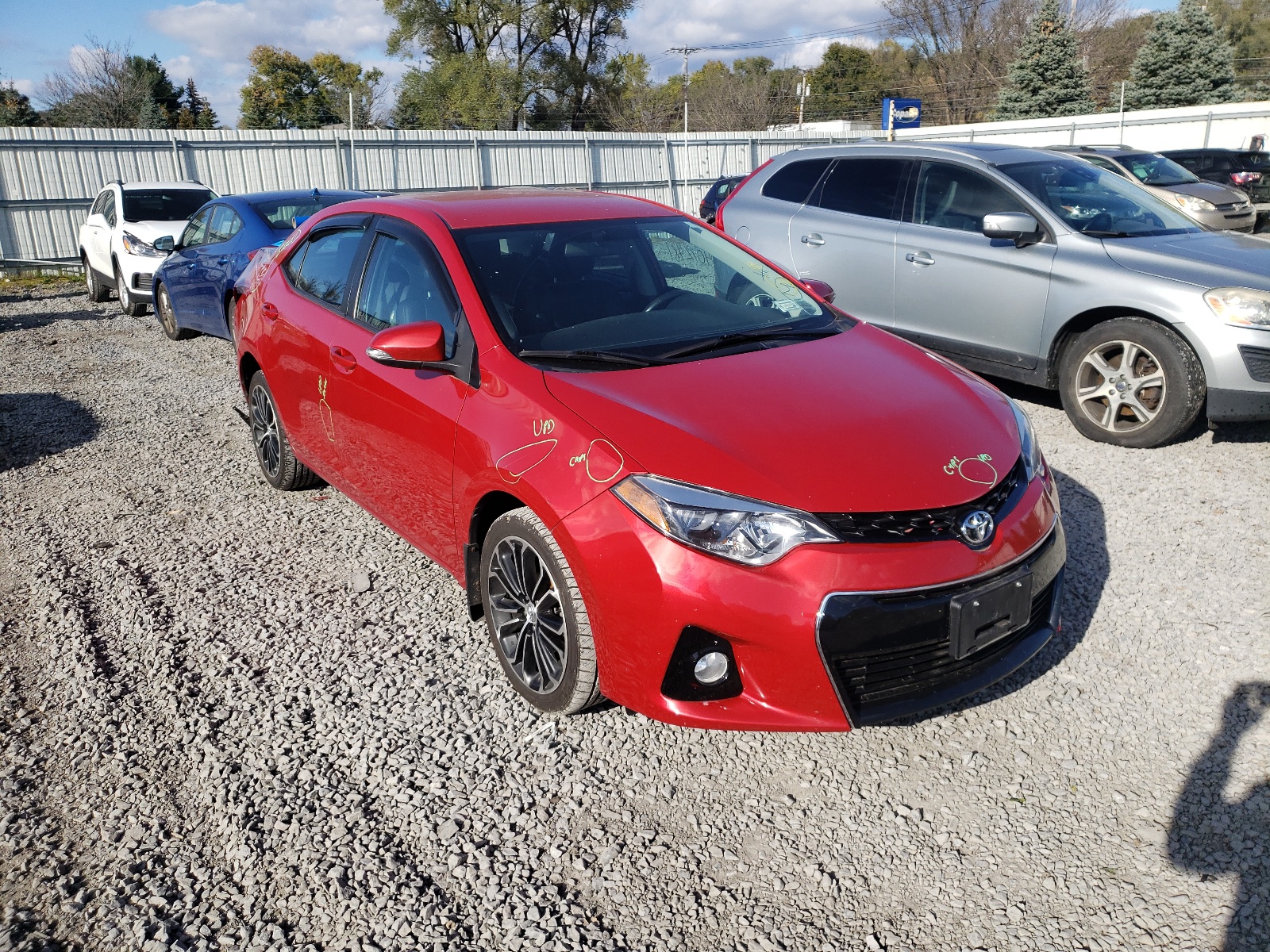 TOYOTA COROLLA L 2016 with VIN 2T1BURHE8GC574332 - Photo from auction