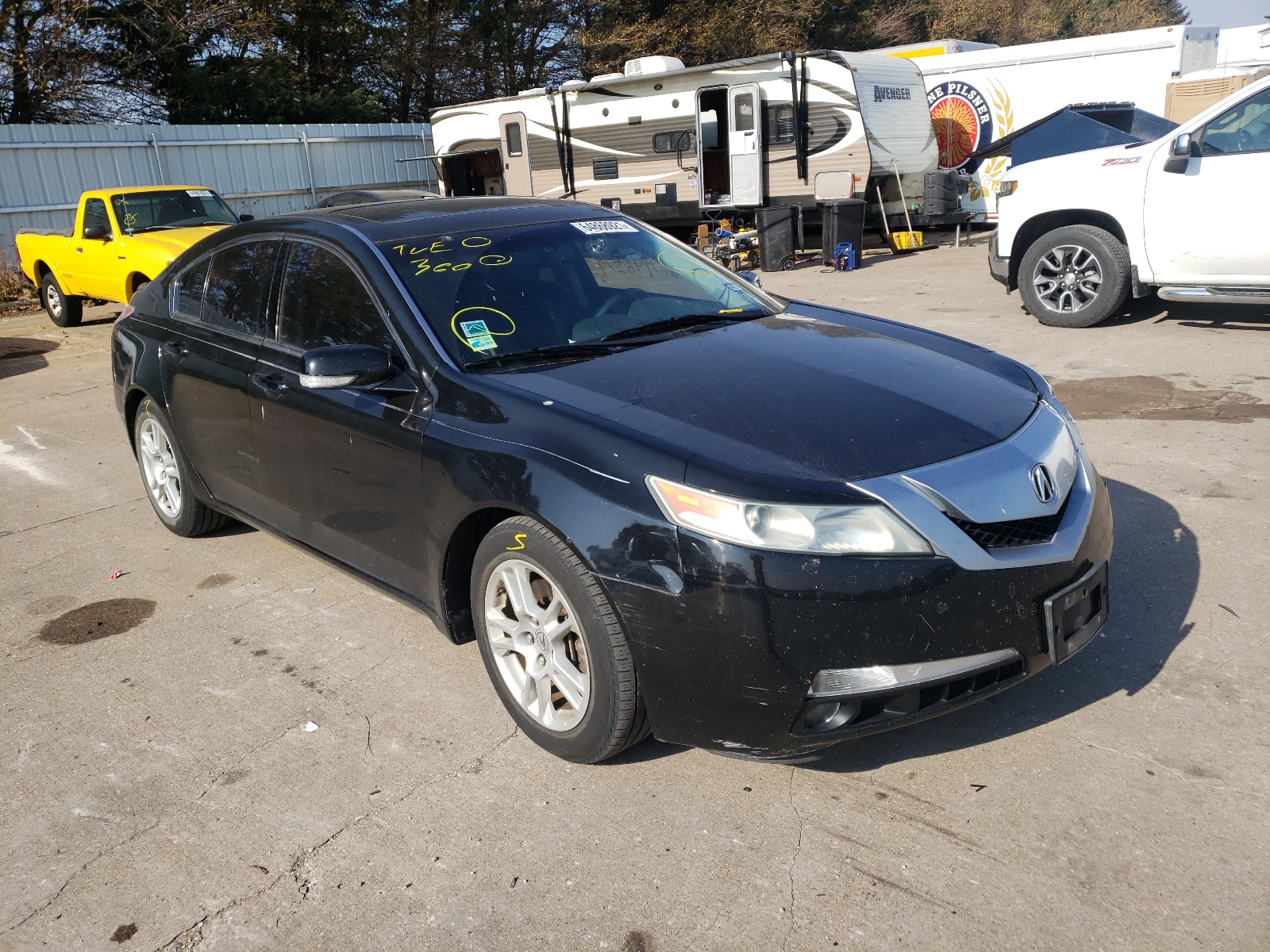 ACURA TL 2010 with VIN 19UUA8F24AA001719 - Photo from auction