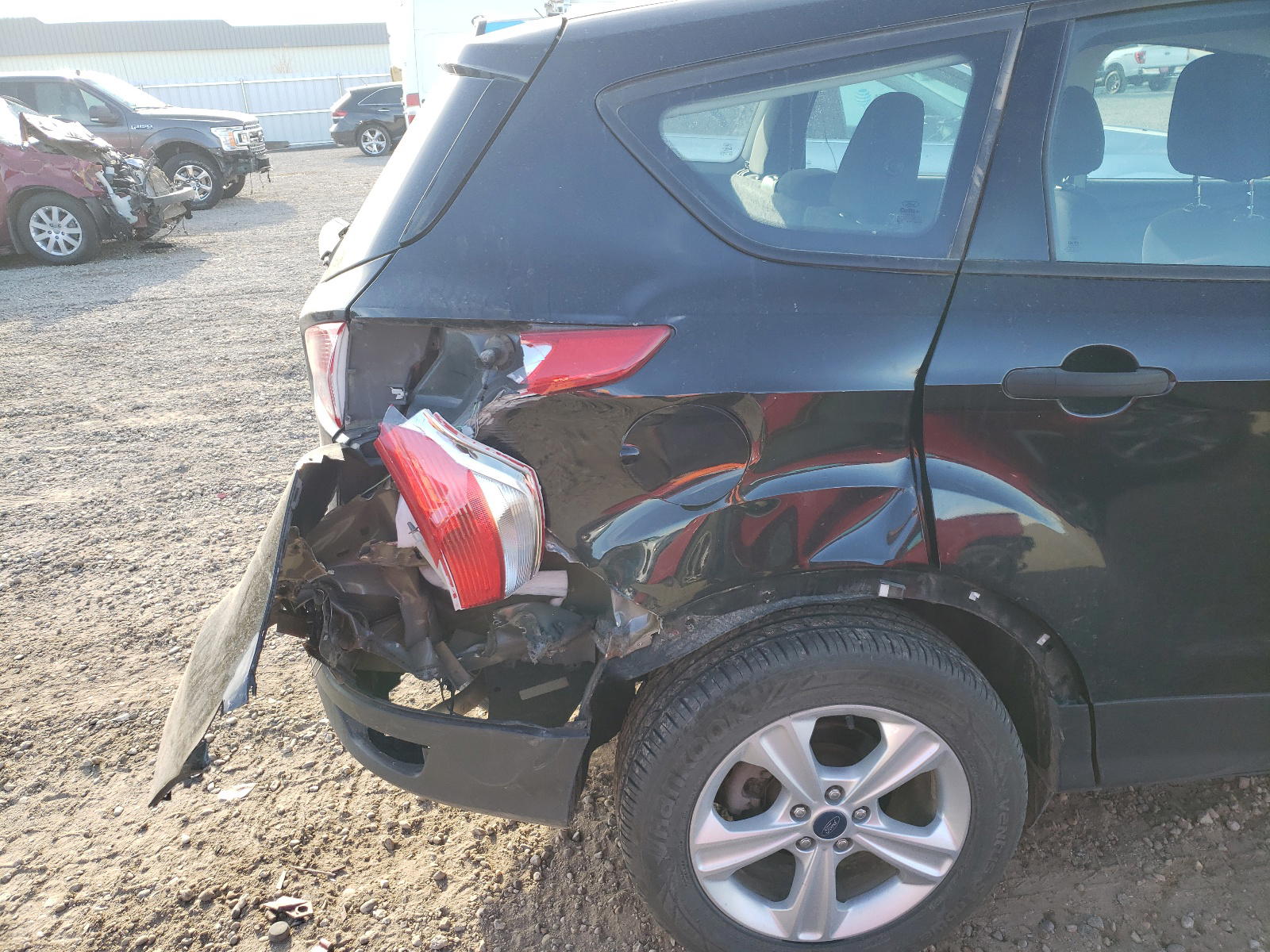 Photo 9 from auction – 2014 FORD ESCAPE S with VIN 1FMCU0F71EUE55750