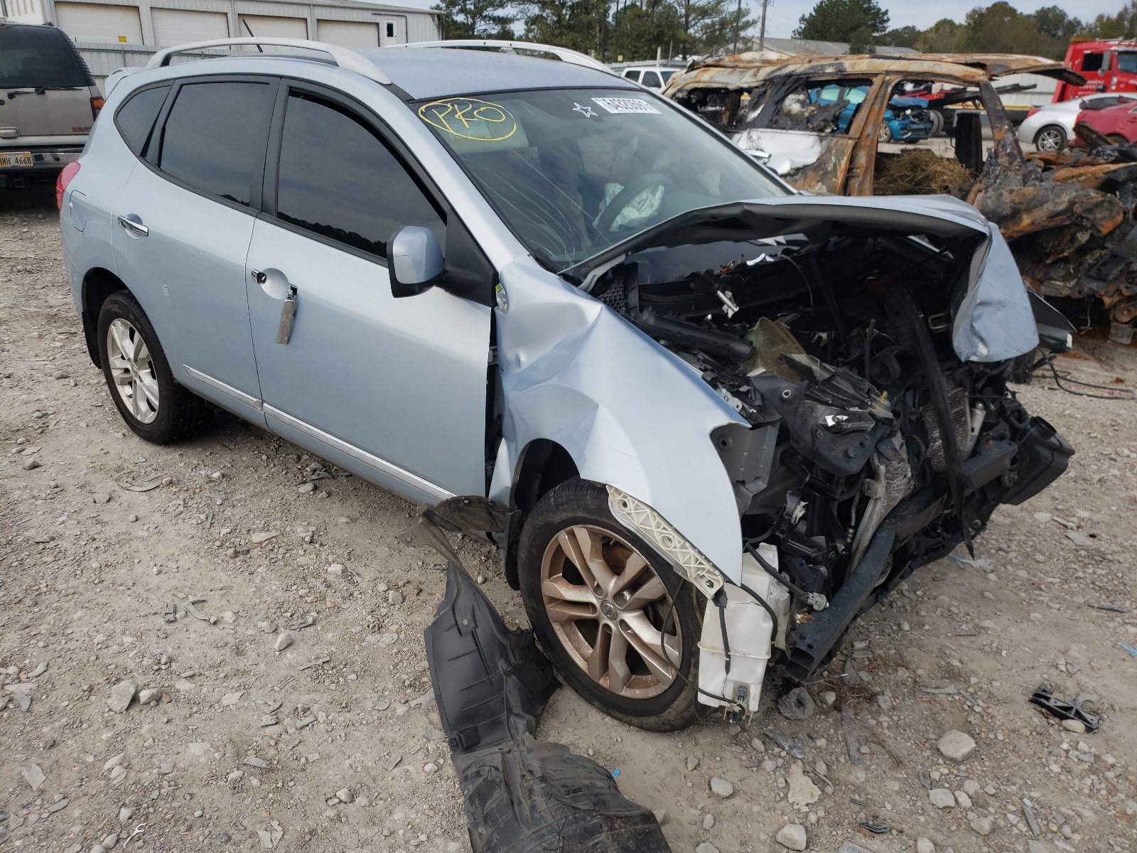 Photo 1 from auction – 2013 NISSAN ROGUE S with VIN JN8AS5MT1DW030700