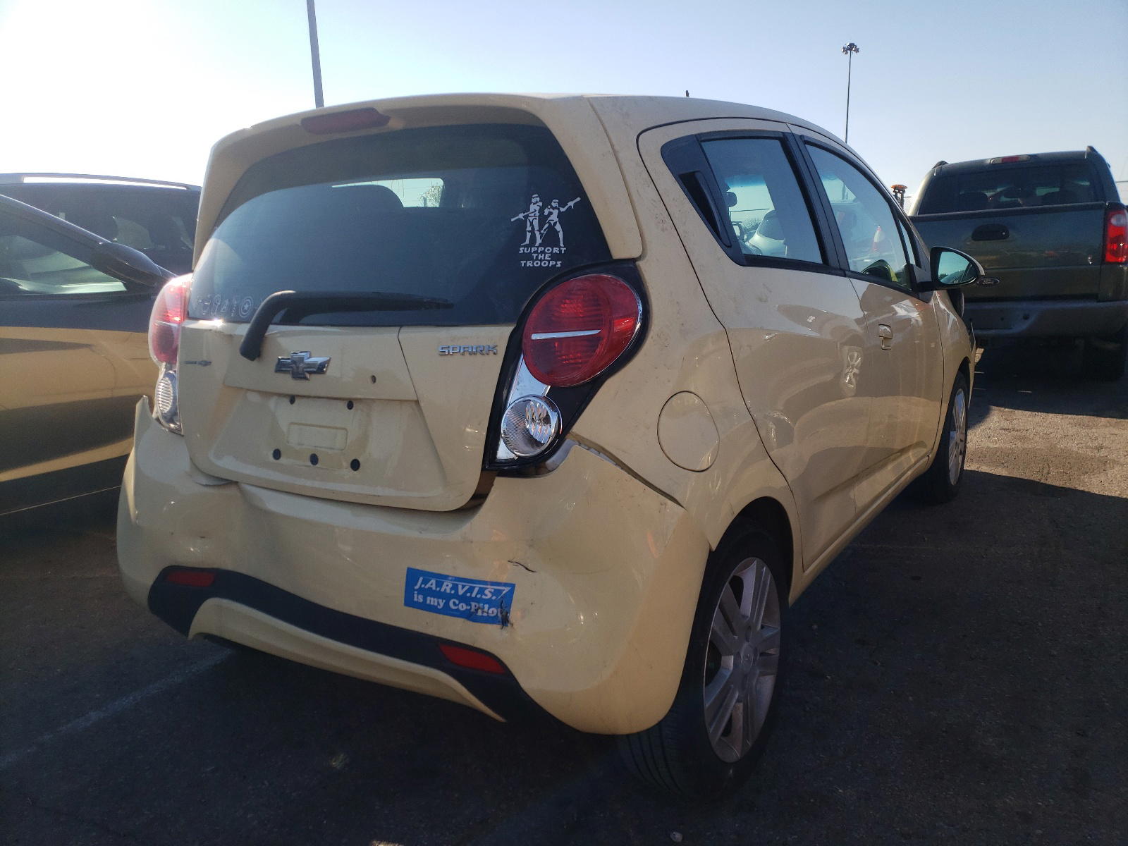 Photo 4 from auction – 2014 CHEVROLET SPARK LS with VIN KL8CB6S9XEC456155