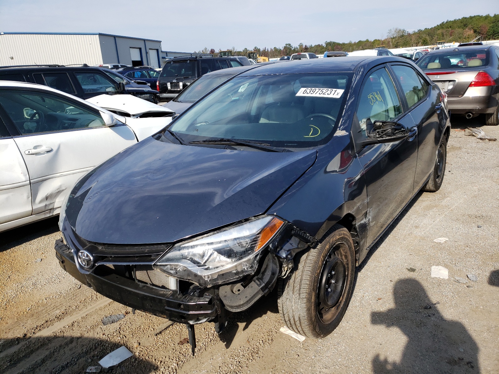 Photo 2 from auction – 2016 TOYOTA COROLLA L with VIN 2T1BURHE7GC604761