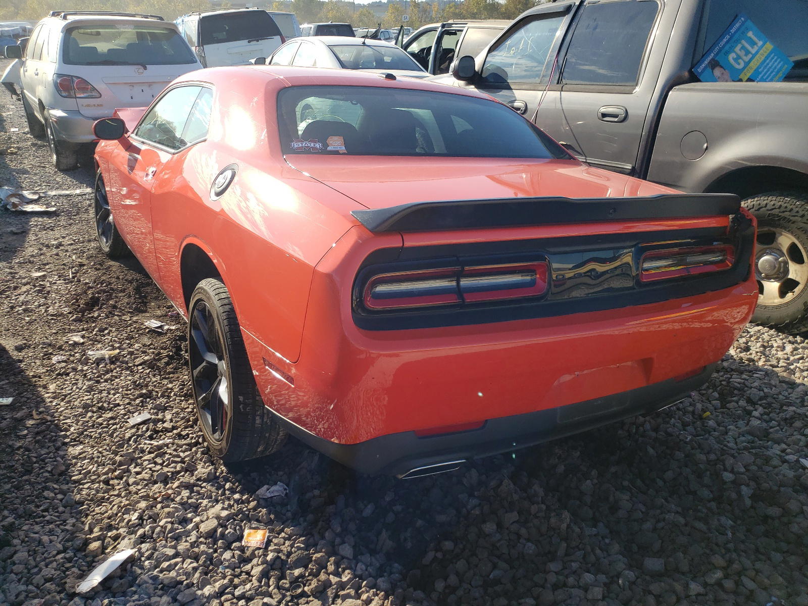 Photo 3 from auction – 2021 DODGE CHALLENGER with VIN 2C3CDZAG3MH587124