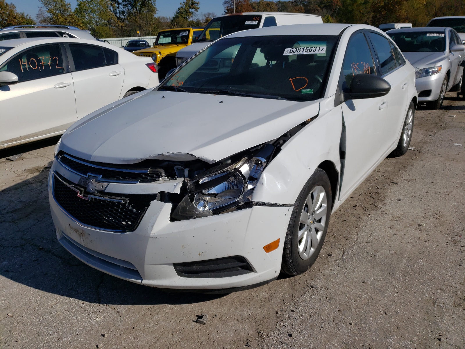 Photo 2 from auction – 2011 CHEVROLET CRUZE LS with VIN 1G1PC5SH2B7253975