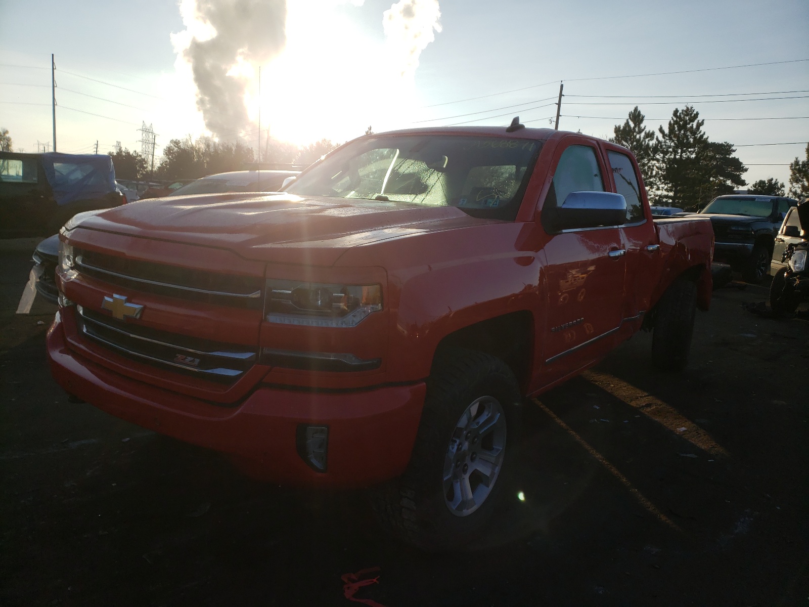 Photo 2 from auction – 2018 CHEVROLET SILVERADO with VIN 1GCVKSEJ8JZ178541