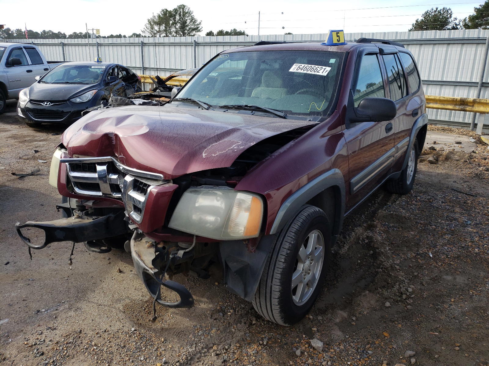 Photo 2 from auction – 2004 ISUZU ASCENDER S with VIN 4NUDS13S542100544
