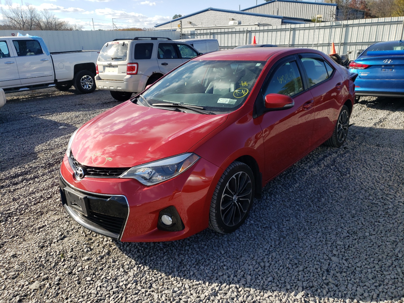 Photo 2 from auction – 2016 TOYOTA COROLLA L with VIN 2T1BURHE8GC574332