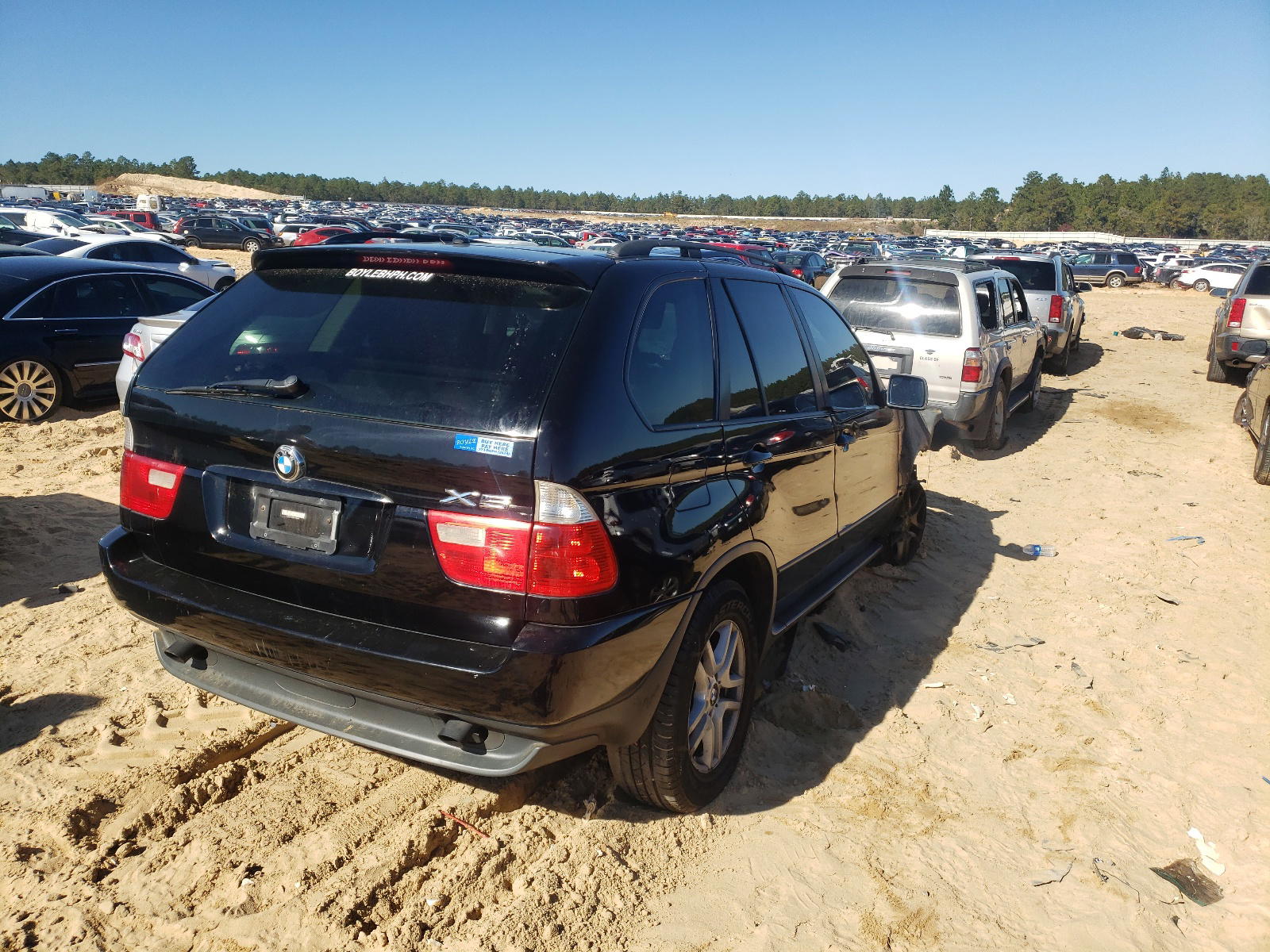 Photo 4 from auction – 2006 BMW X5 3.0I with VIN 5UXFA13576LY30646