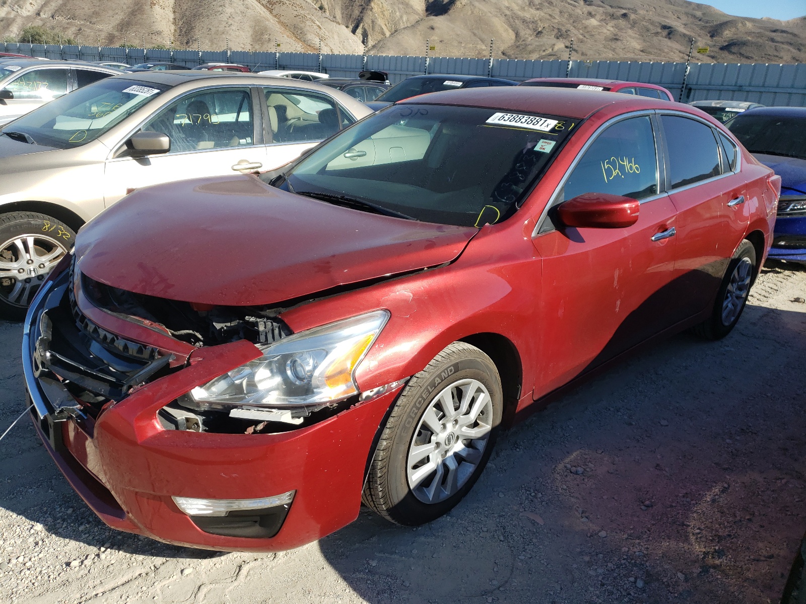 Photo 2 from auction – 2013 NISSAN ALTIMA 2.5 with VIN 1N4AL3AP0DN517466