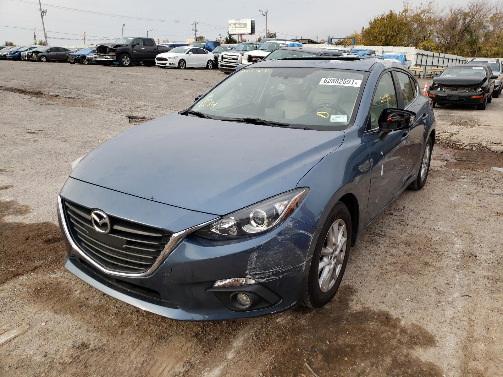 Photo 2 from auction – 2016 MAZDA 3 TOURING with VIN 3MZBM1M73GM323764