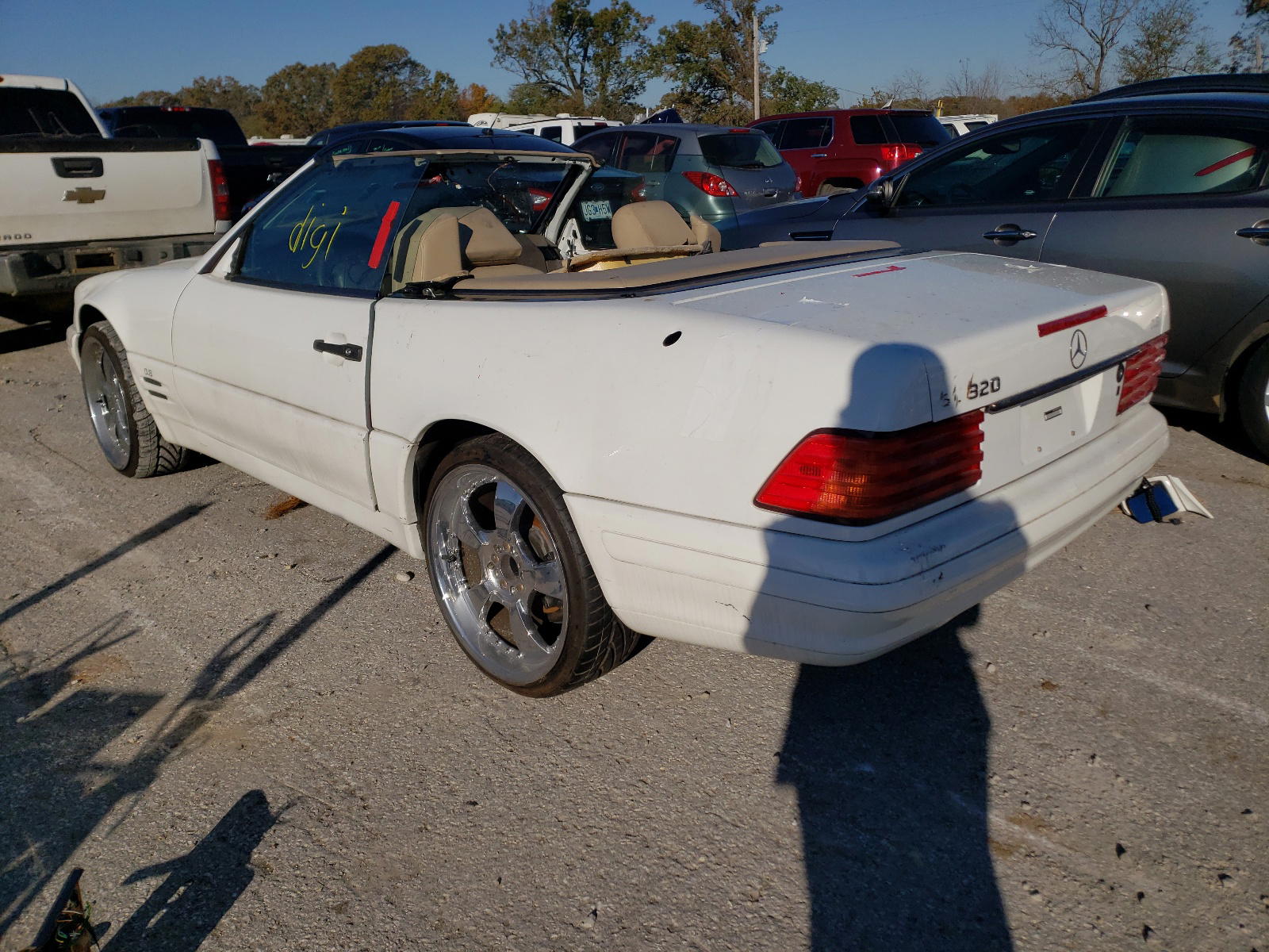 Photo 3 from auction – 1997 MERCEDES-BENZ SL 320 with VIN WDBFA63F5VF144141