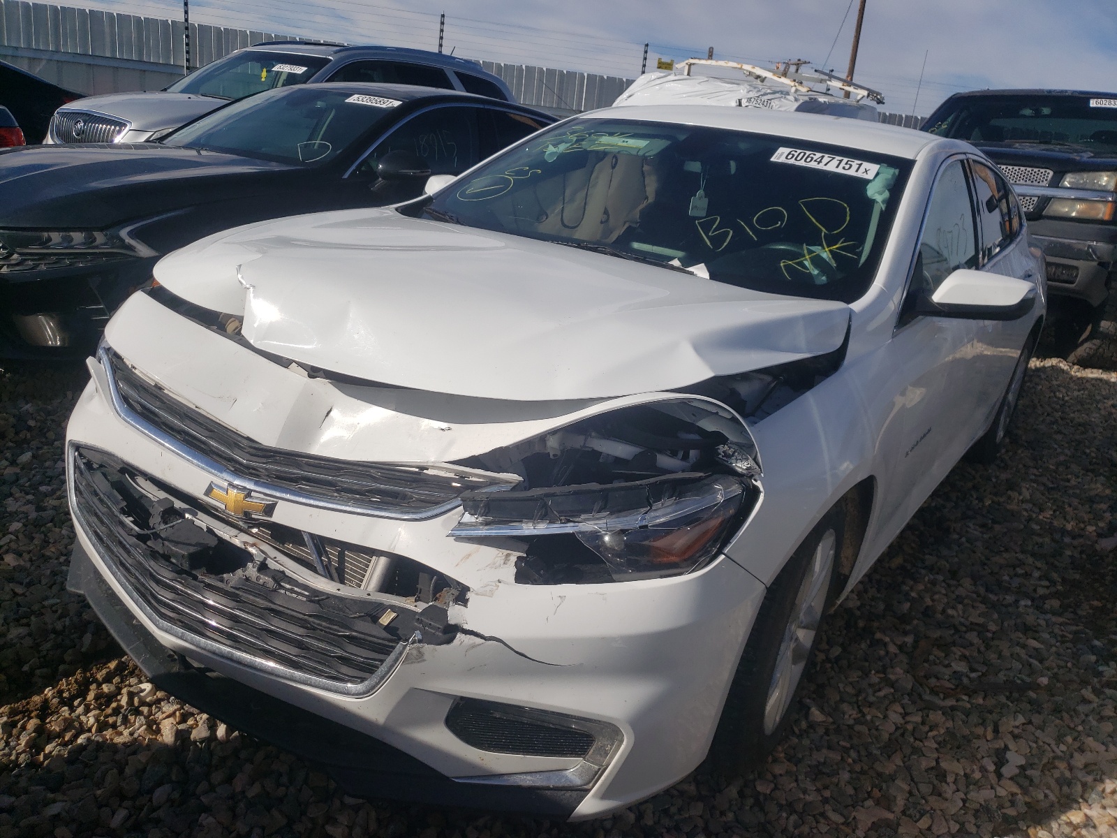 Photo 2 from auction – 2016 CHEVROLET MALIBU LT with VIN 1G1ZE5STXGF284685