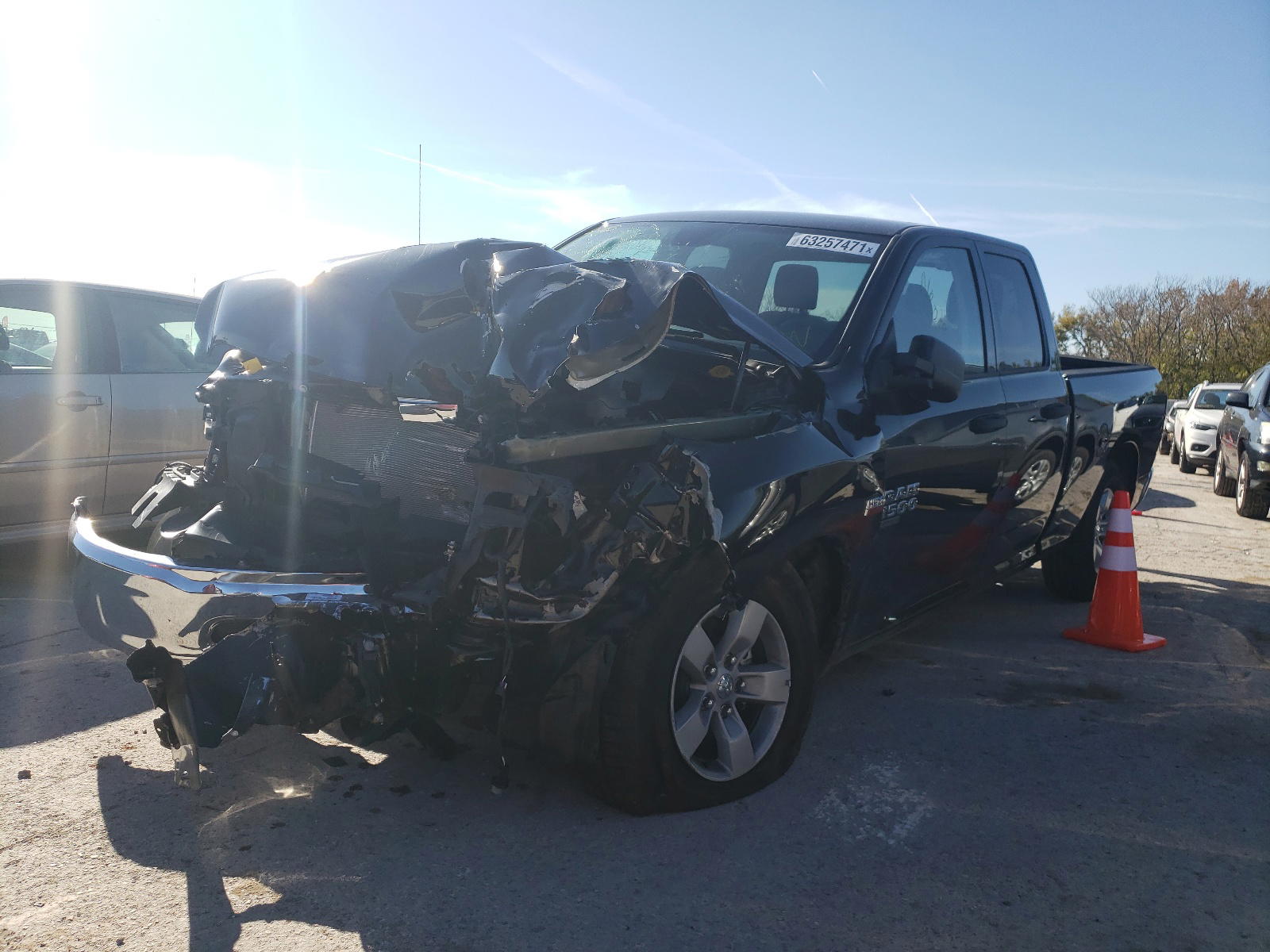Photo 2 from auction – 2021 RAM 1500 CLASS with VIN 1C6RR6FT3MS551185
