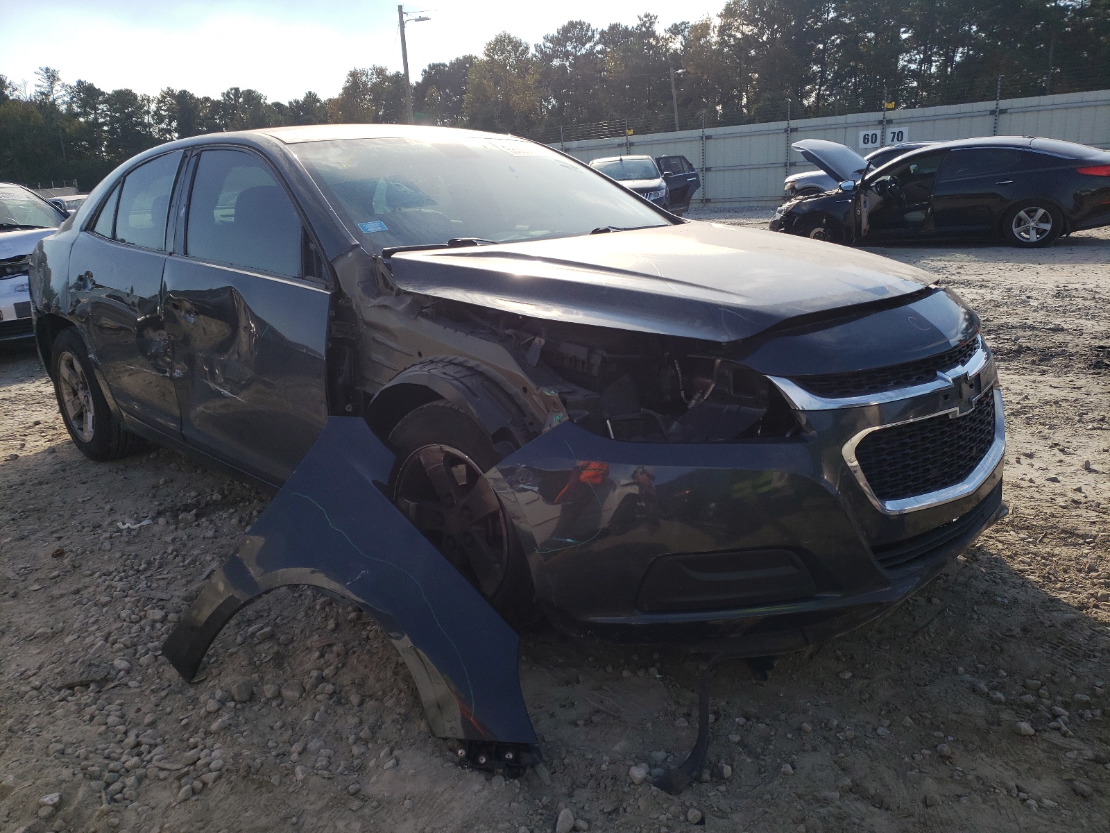 CHEVROLET MALIBU LS 2015 with VIN 1G11A5SL0FF162358 - Photo from auction