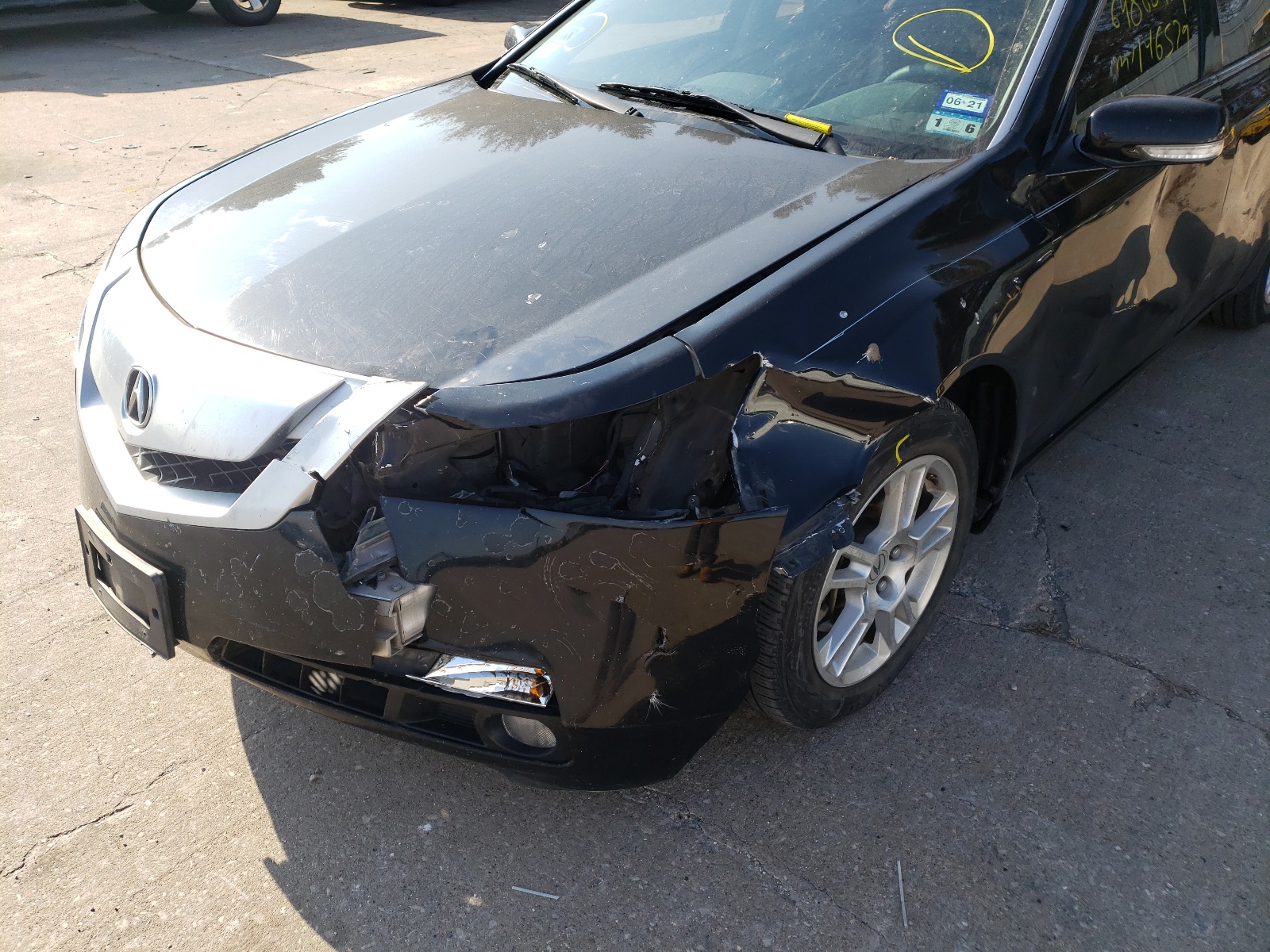 Photo 9 from auction – 2010 ACURA TL with VIN 19UUA8F24AA001719