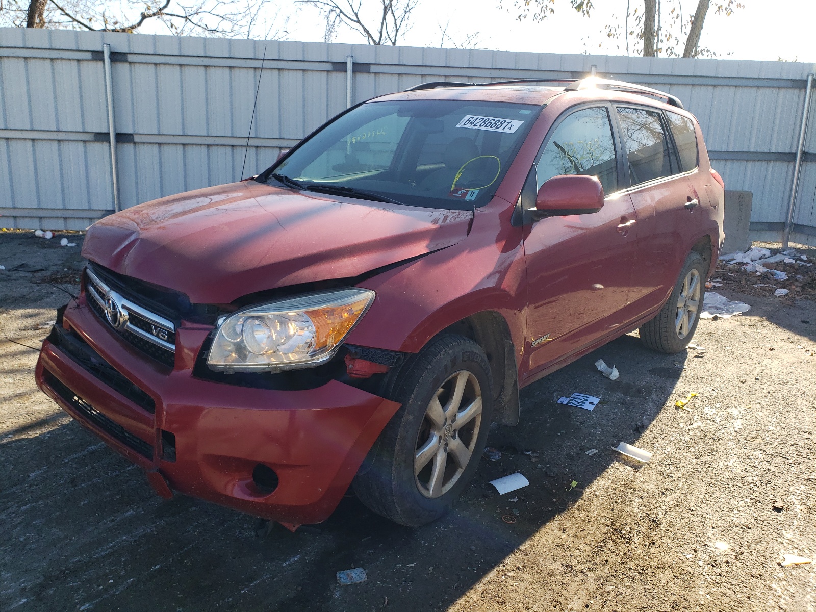 Photo 2 from auction – 2008 TOYOTA RAV4 with VIN JTMBK31V385065938