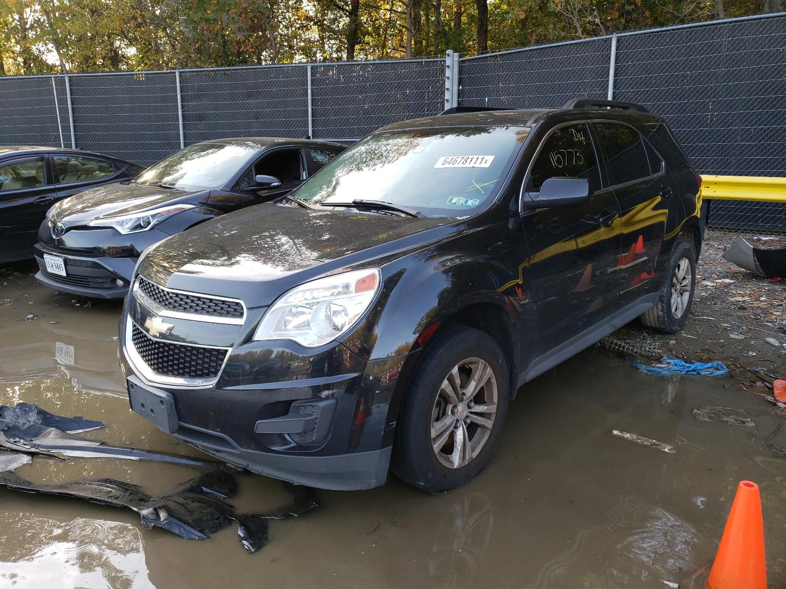 Photo 2 from auction – 2013 CHEVROLET EQUINOX LT with VIN 2GNFLEEK3D6170348