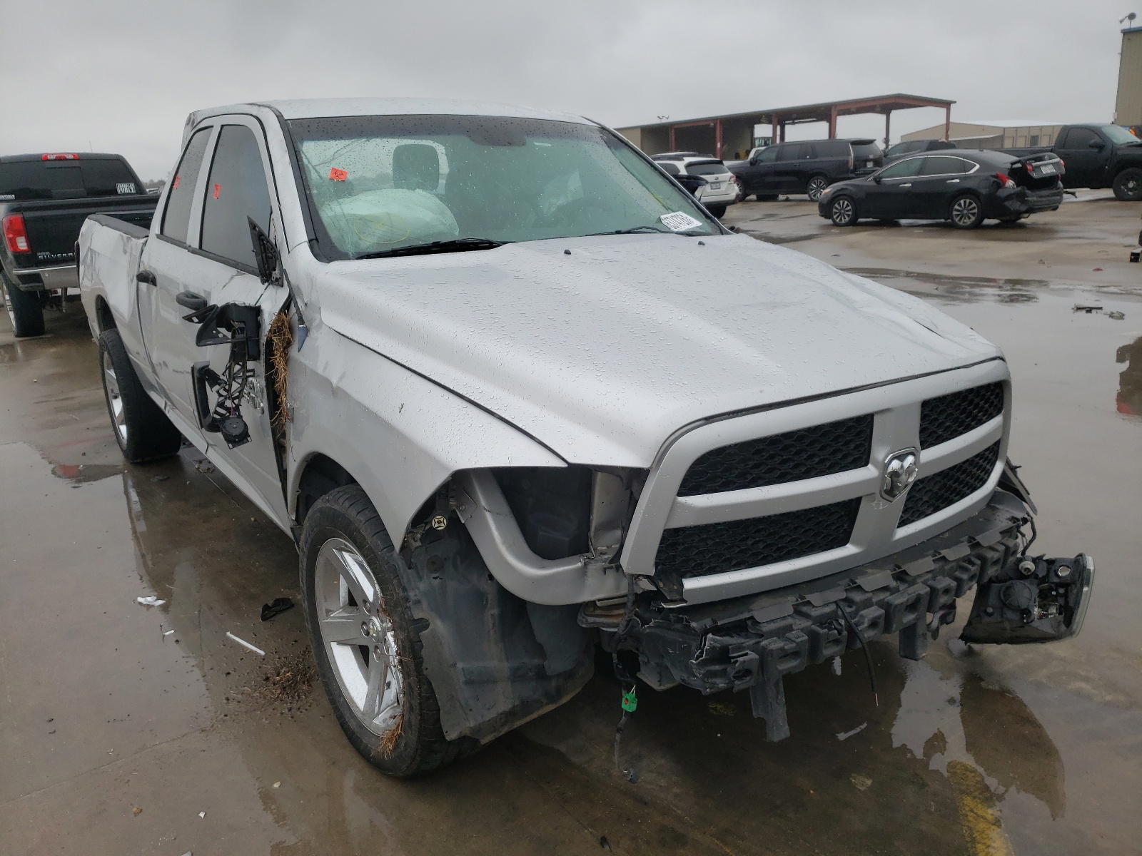 RAM 1500 ST 2014 with VIN 1C6RR6FT5ES101121 - Photo from auction