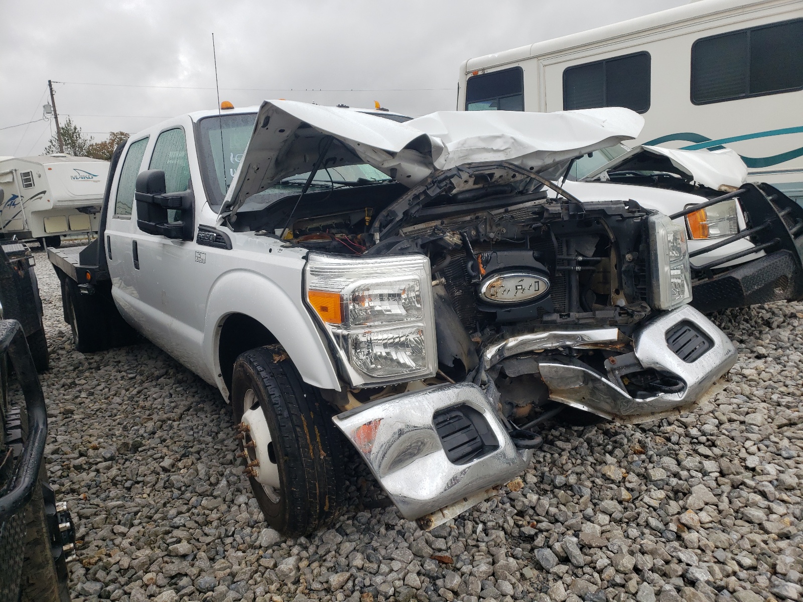 FORD F350 SUPER 2012 with VIN 1FD8W3G66CED15630 - Photo from auction