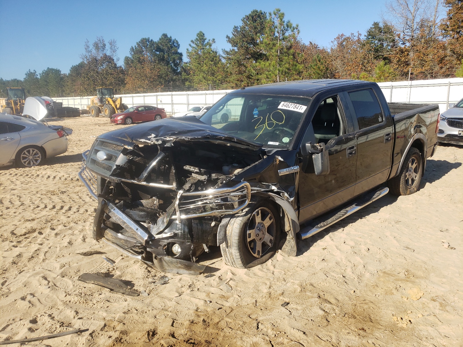 Photo 2 from auction – 2007 FORD F150 SUPER with VIN 1FTPW14V77KC14393