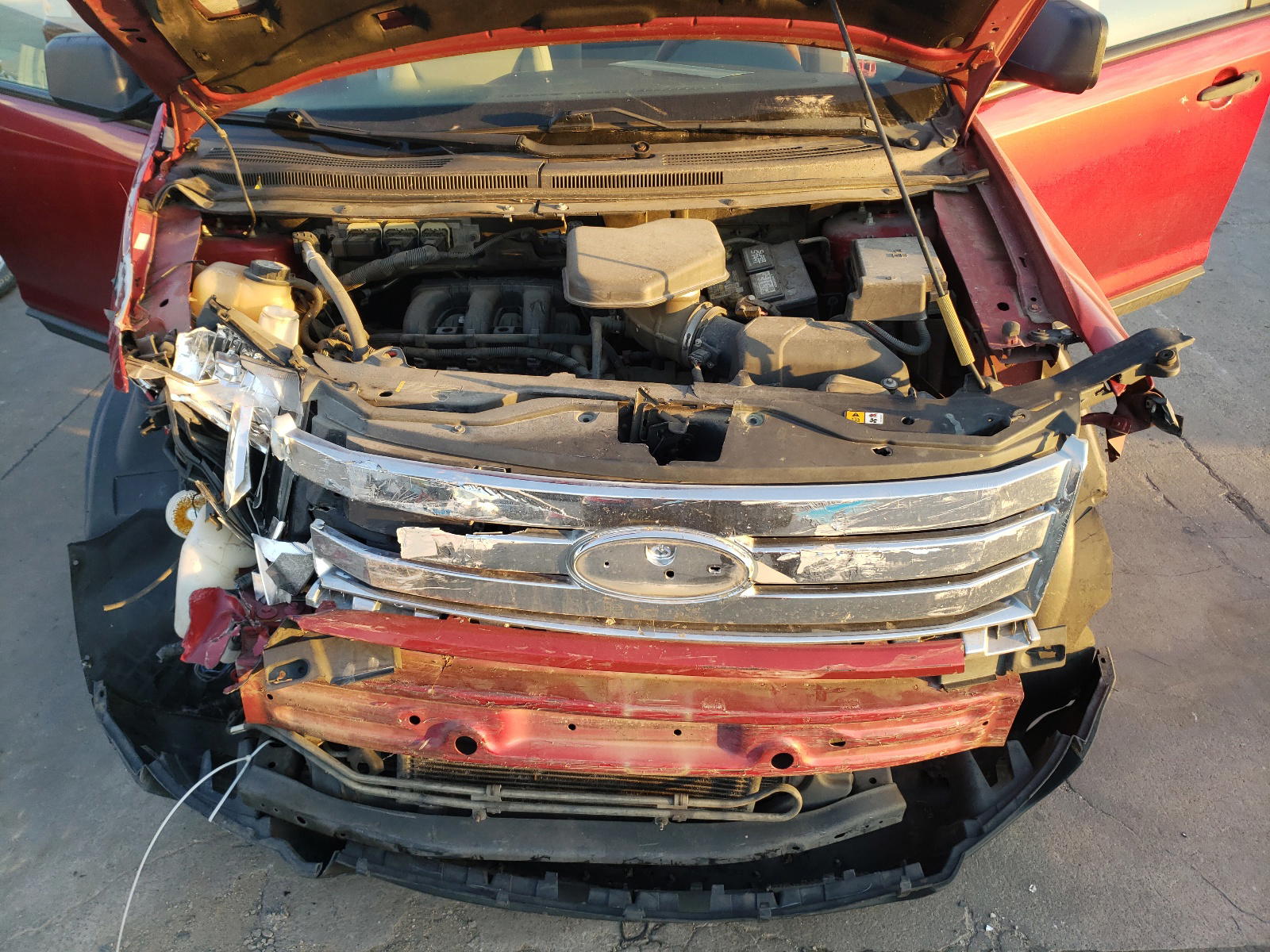 Photo 7 from auction – 2008 FORD EDGE SE with VIN 2FMDK36C88BA01997