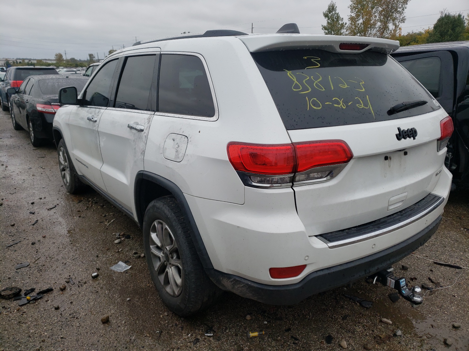 Photo 3 from auction – 2015 JEEP GRAND CHER with VIN 1C4RJEBG4FC187441
