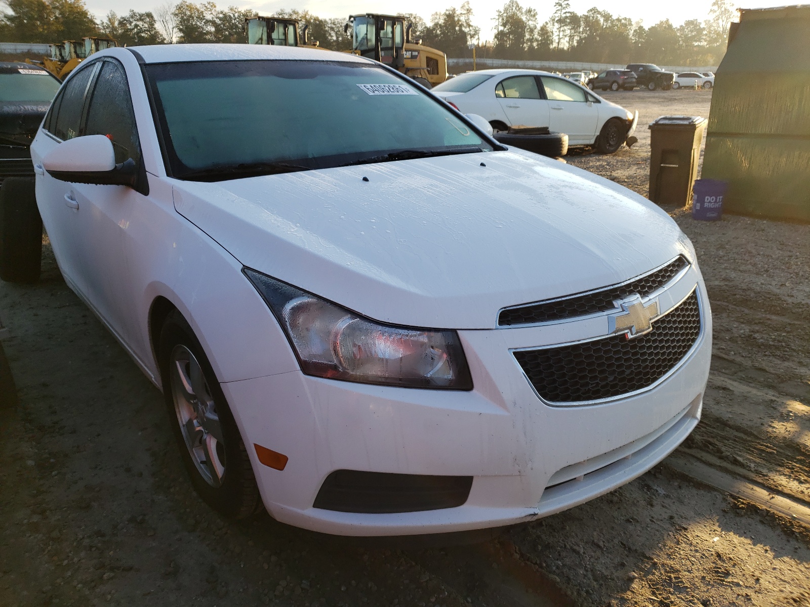 CHEVROLET CRUZE LT 2012 with VIN 1G1PF5SC4C7283315 - Photo from auction