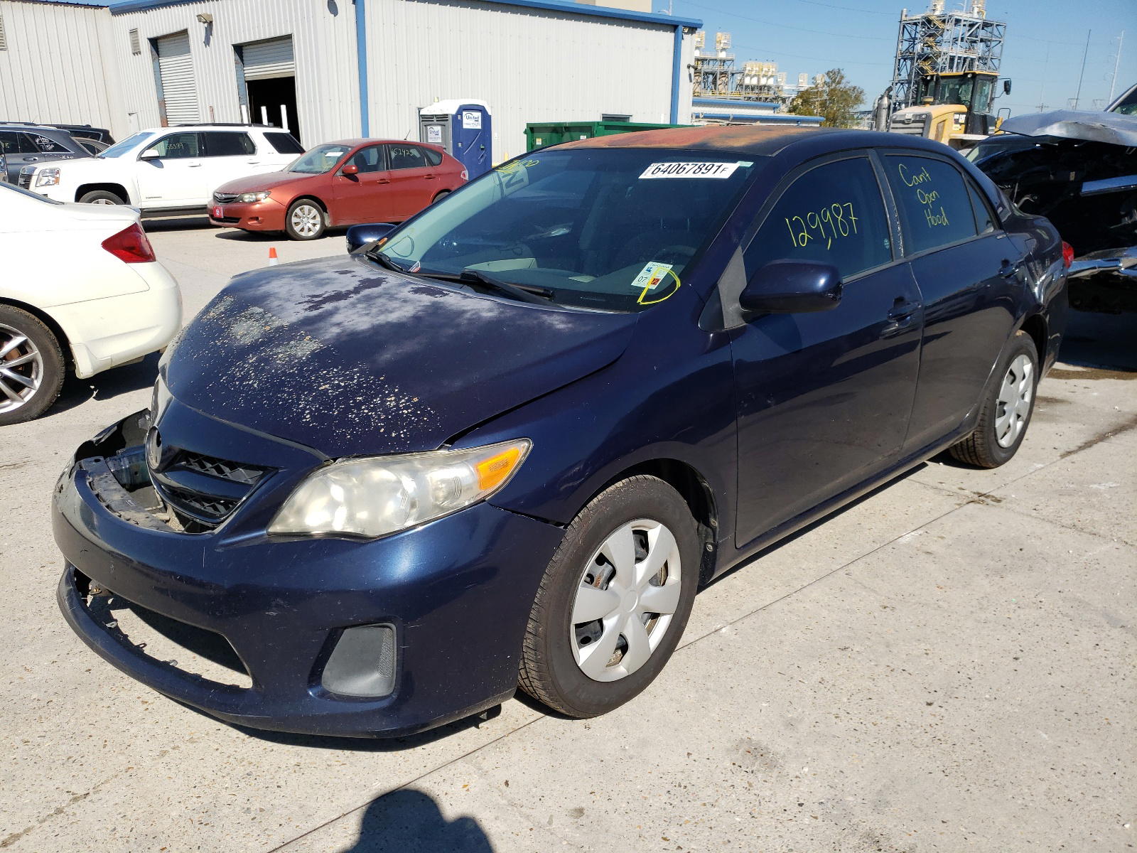 Photo 2 from auction – 2011 TOYOTA COROLLA BA with VIN 2T1BU4EEXBC552316