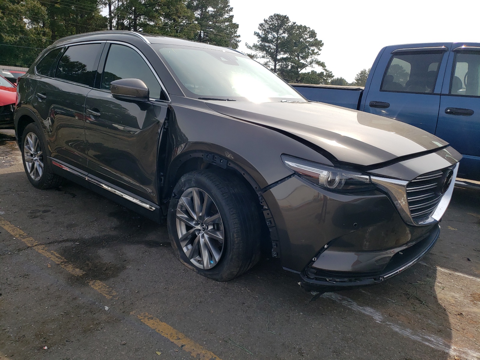 MAZDA CX-9 GRAND 2018 with VIN JM3TCADYXJ0213184 - Photo from auction