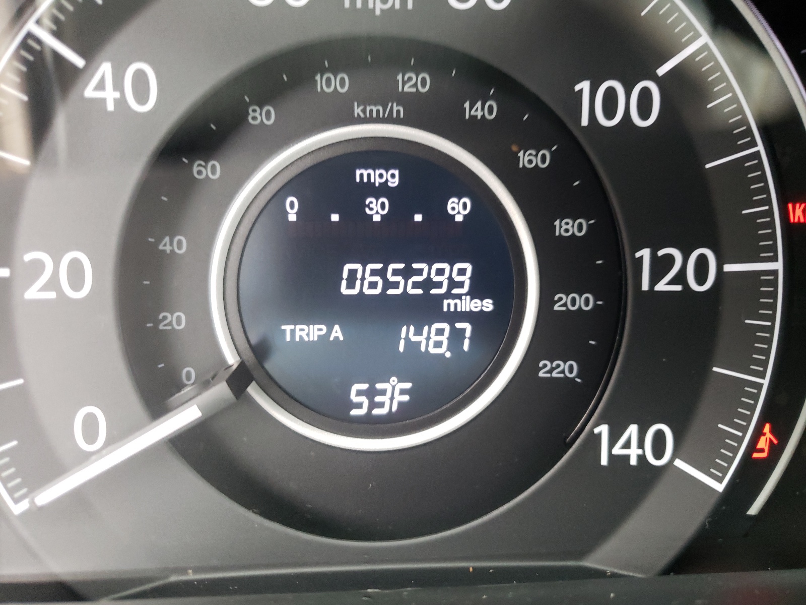 Photo 8 from auction – 2014 HONDA CR-V EX with VIN 2HKRM4H52EH656763