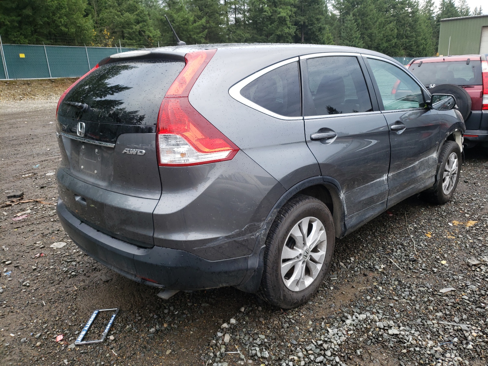 Photo 4 from auction – 2014 HONDA CR-V EX with VIN 2HKRM4H52EH656763